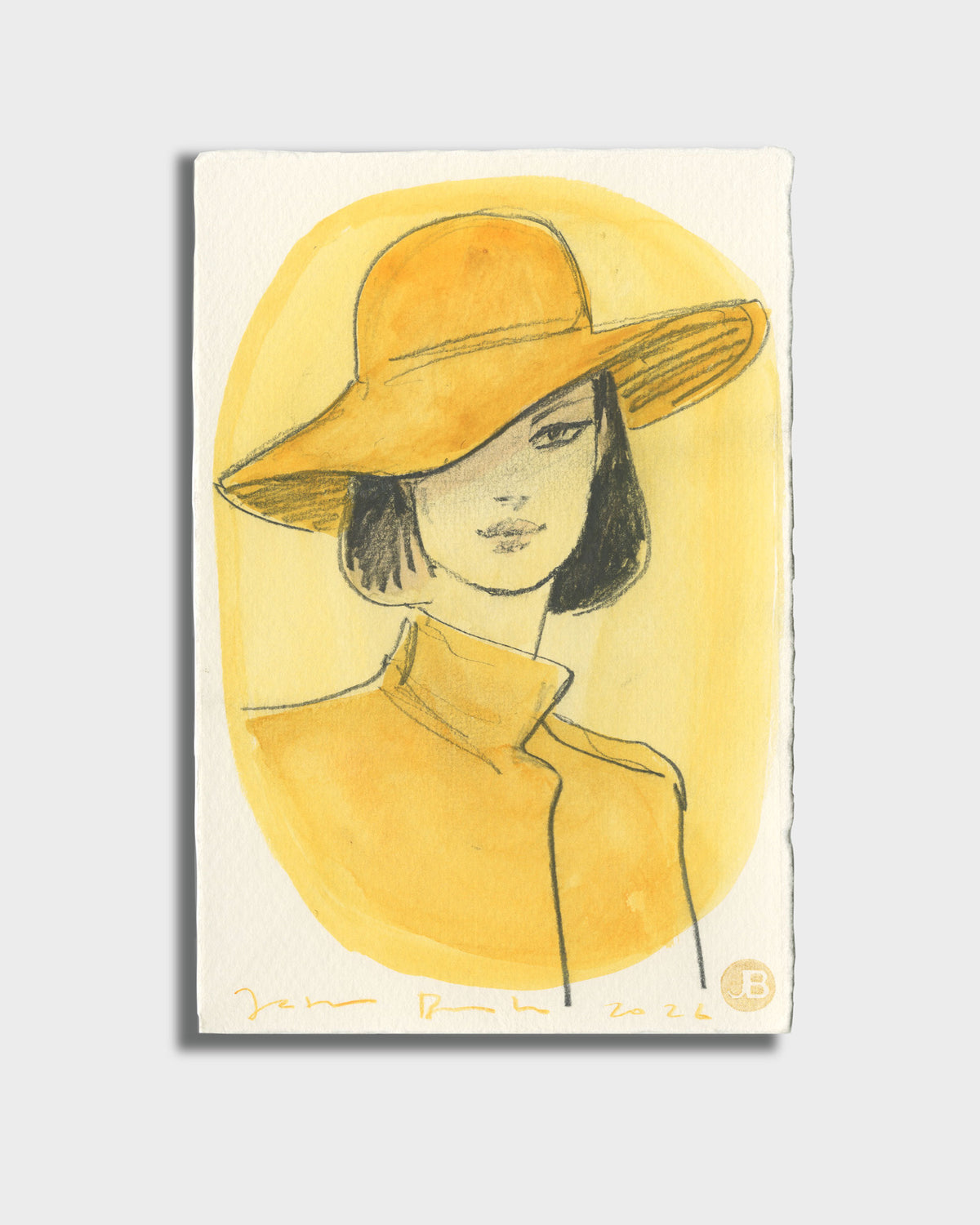 Yellow hat