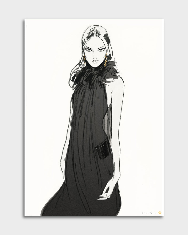 SAINT LAURENT SHEER DRESS