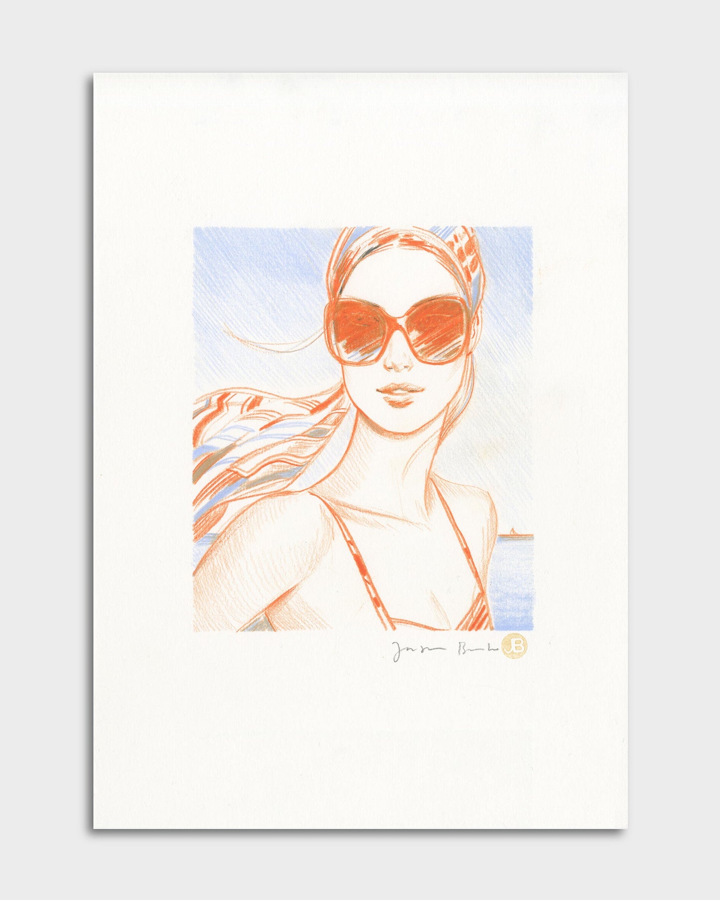 Orange Sunglasses