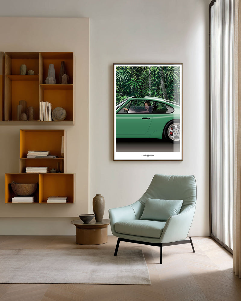 GREEN PORSCHE