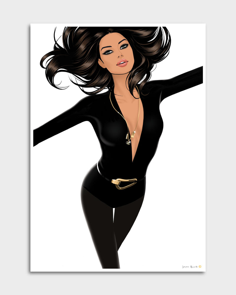 BLACK CATSUIT